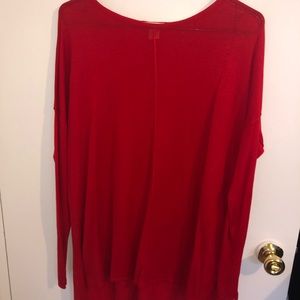Red Thin sweater